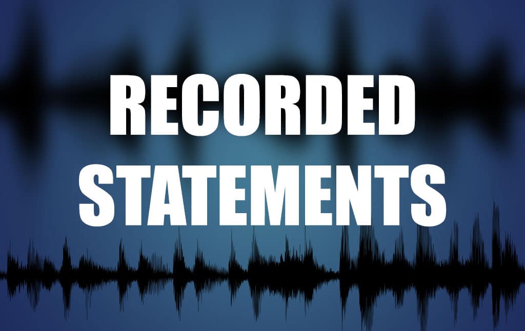 Should I Give a Recorded Statement After a Car Accident?