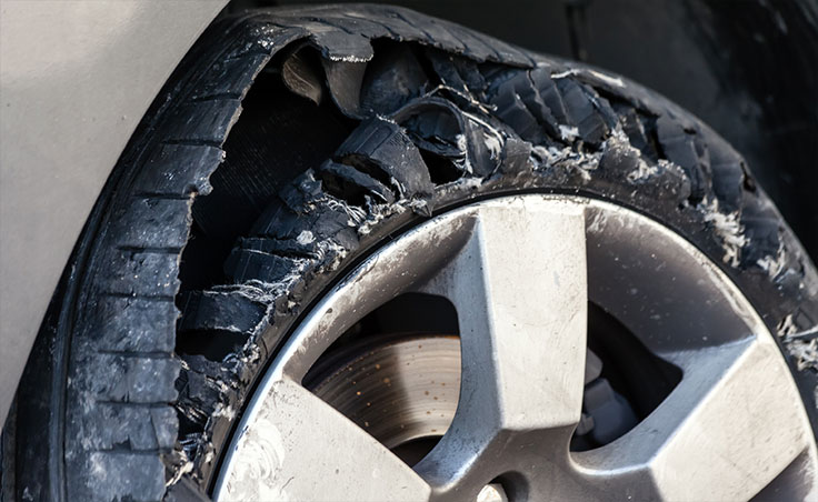 Car Accidents - Tire Failure / Blowout | Montgomery Law